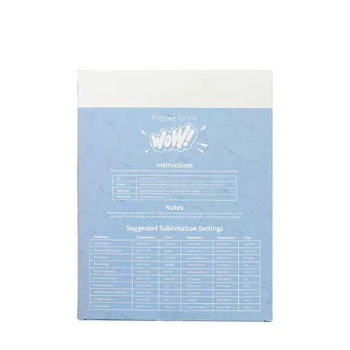 Craft Express Sublimation Paper – 216 x 279mm (Letter Size) / Pack of 110 SheetsIT CareSublimation Paper