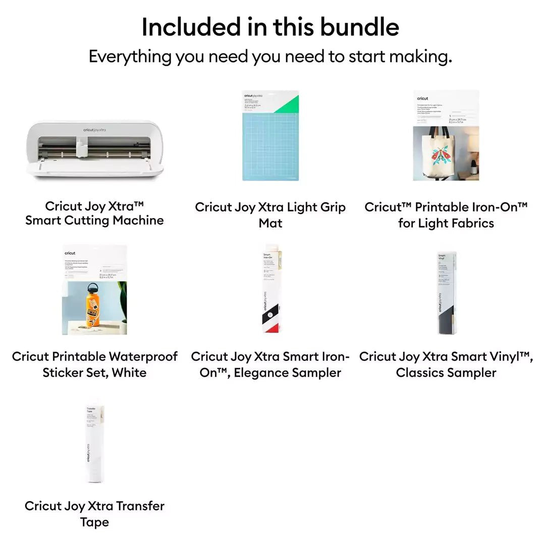 Cricut Joy Xtra Starter Bundle 8002010IT CareCutting Machine