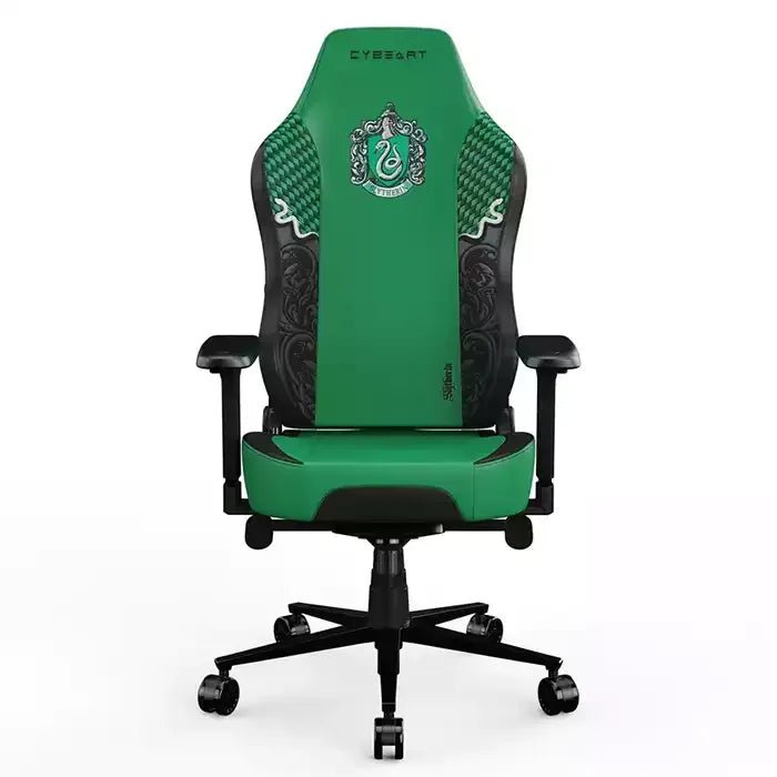 Cybeart Apex Slytherin Gaming Chair Supreme PU Leather Adjustable Lumbar Support | IT Care Kuwait