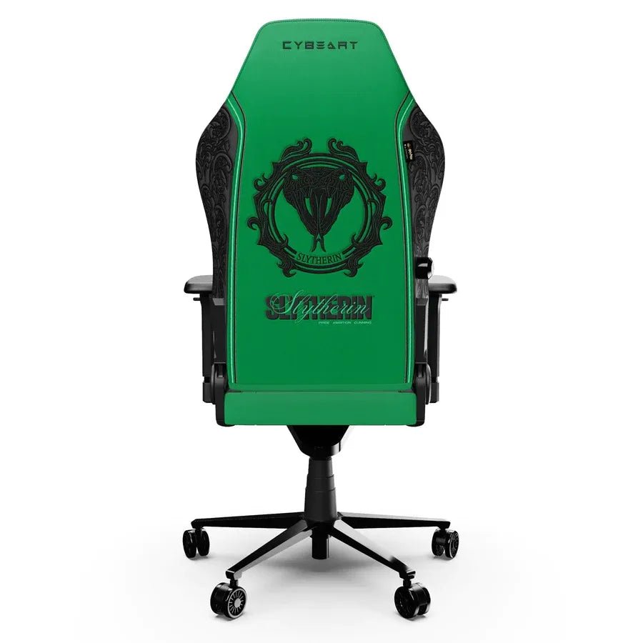 Cybeart Apex Slytherin Gaming Chair Supreme PU Leather Adjustable Lumbar Support | IT Care Kuwait