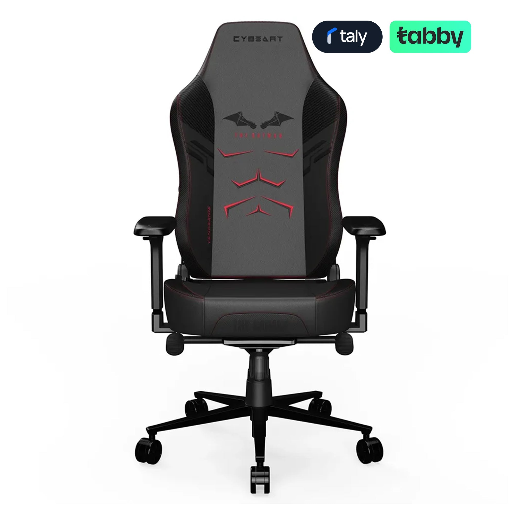 Cybeart Batman Edition Ergonomic Gaming Chair Supreme PU Leather Cold-Cure Foam | IT Care Kuwait