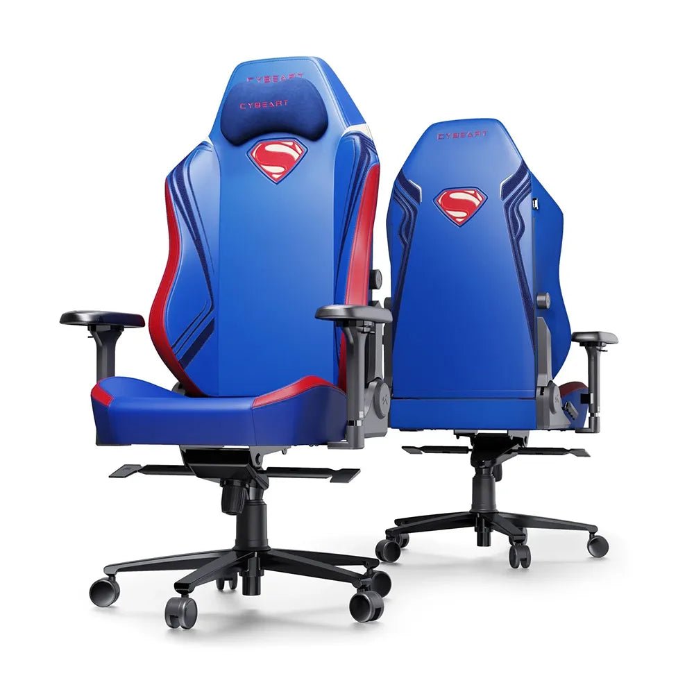 Cybeart Superman Official Licensed Edition Ergonomic Gaming Chair with 4D Armrests & 165° ReclineIT CareGaming Chair