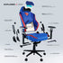 Cybeart Superman Edition Ergonomic Gaming Chair 4D Armrests 165 Recline | IT Care Kuwait