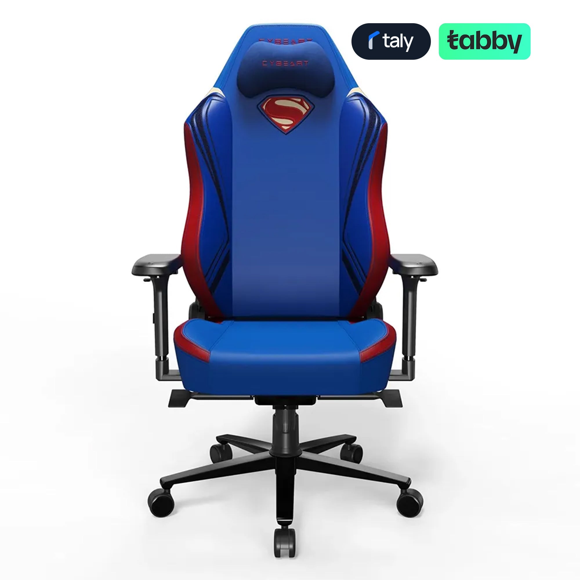 Cybeart Superman Official Licensed Edition Ergonomic Gaming Chair with 4D Armrests & 165° ReclineIT CareGaming Chair