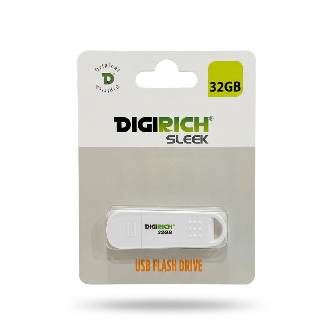 Digirich 32GB USB 2.0 Flash Drive White | IT Care Kuwait