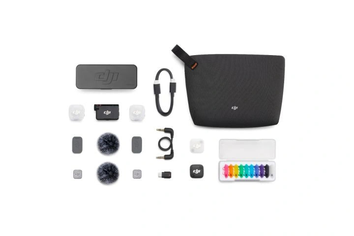 DJI Mic Mini 2 Full Combo Package Contents | IT Care Kuwait