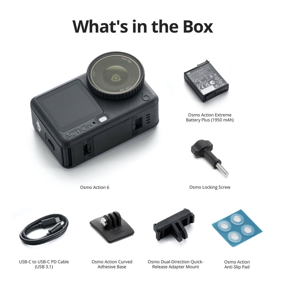 DJI OSMO ACTION 6 ADVENTURE COMBOIT CareCamera