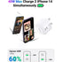 UGREEN CD243 40W Dual USB-C Fast Charger UK Plug