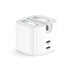 UGREEN CD243 40W Dual USB-C Fast Charger UK Plug
