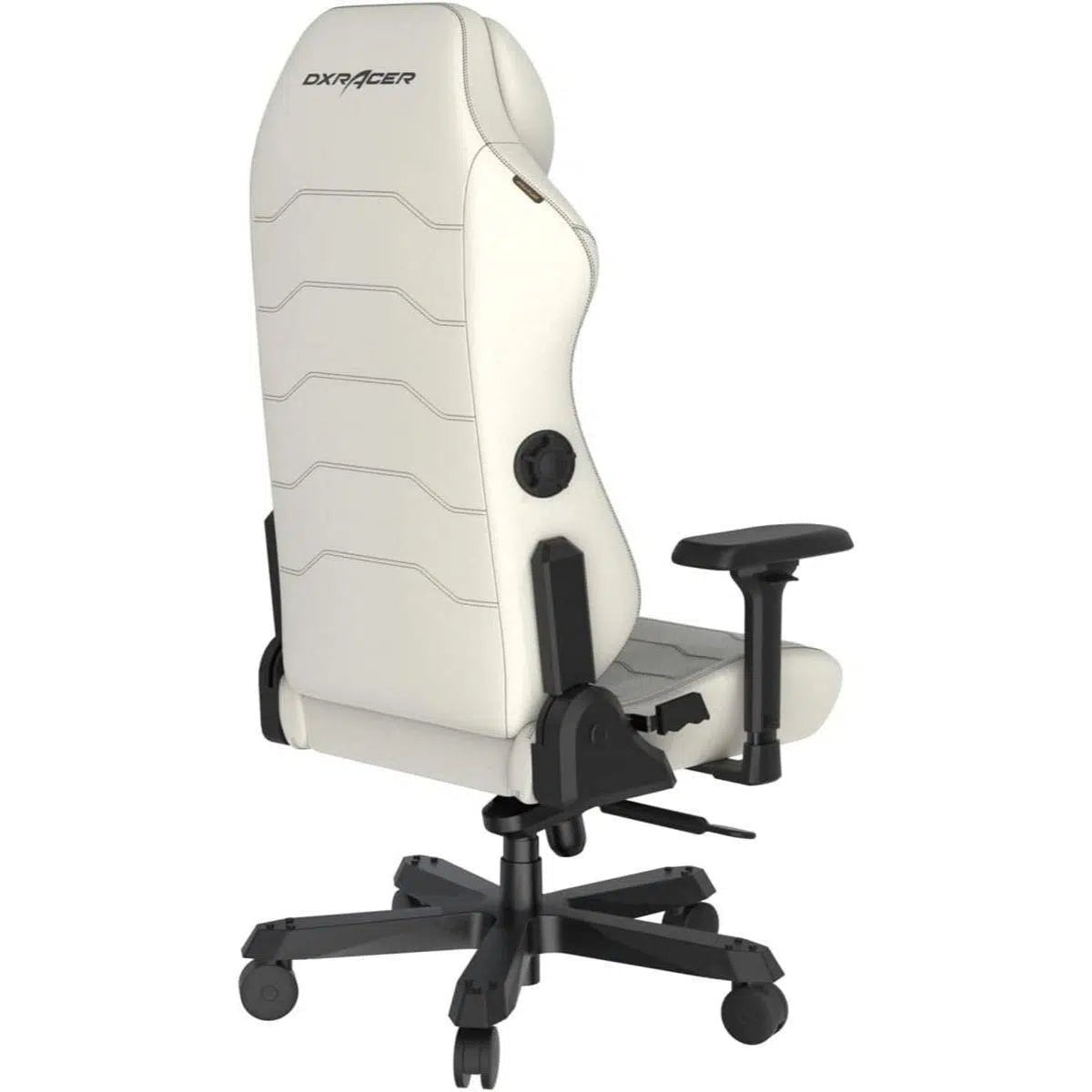 DXRacer Master Series XL Gaming Chair – 4D Lumbar Support, Adjustable Headrest & 4D Armrests (White)IT CareGaming Chair