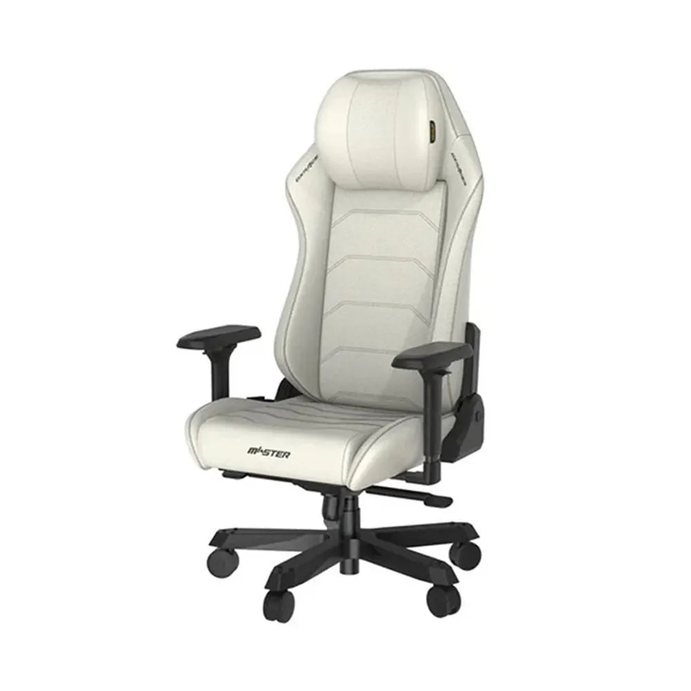 DXRacer Master Series XL Gaming Chair – 4D Lumbar Support, Adjustable Headrest & 4D Armrests (White)IT CareGaming Chair