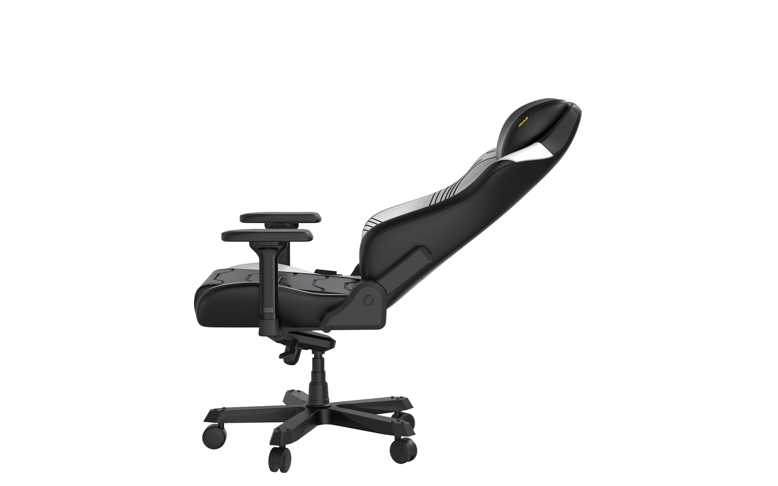 DXRacer Master XL Gaming Chair – Ergonomic 4D Lumbar Support, Memory Foam Headrest (Black/White)IT CareGaming Chair