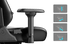 DXRacer Master XL Gaming Chair – Ergonomic 4D Lumbar Support, Memory Foam Headrest (Black/White)IT CareGaming Chair