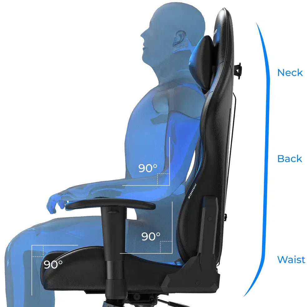 DXRacer Prince Series Gaming Chair Large – (Black)IT CareGaming Chair