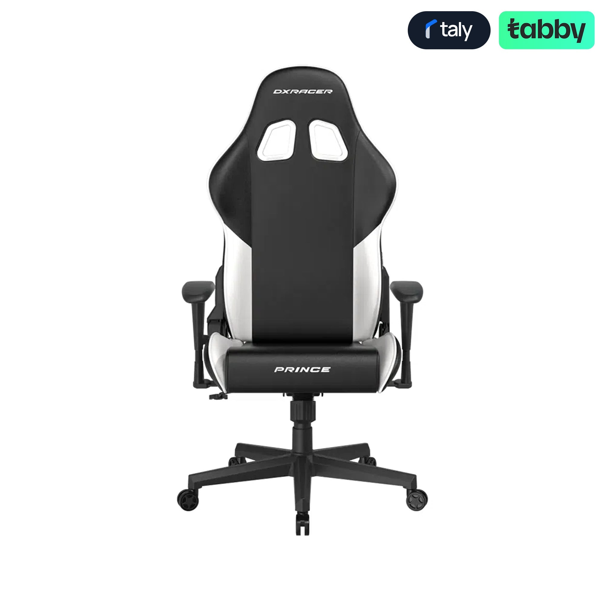 DXRacer Prince Series Gaming Chair Large – (Black/White)IT CareGaming Chair