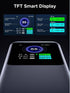 UGREEN Nexode 25000mAh 200W Fast Charging Power Bank with TFT Smart Display - Grey