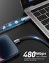 UGREEN US304 USB-C to Lightning 20W Fast Charging Braided Cable 1m - Black