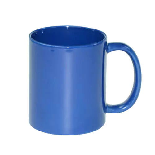 BestSub 11oz Full Color Glossy Sublimation Mug - Middle Blue