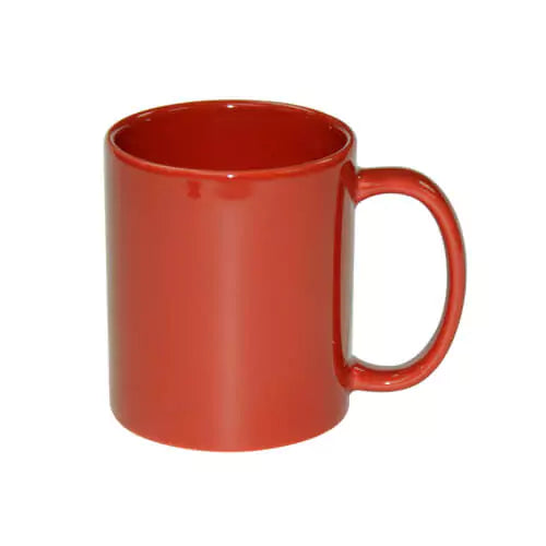 BestSub 11oz Full Color Glossy Sublimation Mug - Red