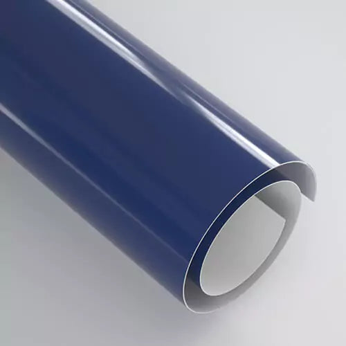 Craft Express Self-Adhesive Vinyl - 30.5 x 30.5 cm / 20 Sheets / Glossy Dark Blue