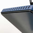 BestSub مكبس مسطح مع سطح طاولة منزلق – 38 × 38 سم / أزرق سيشيل