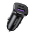 UGREEN EC305 30W 2-Port Fast Car Charger - Space Grey