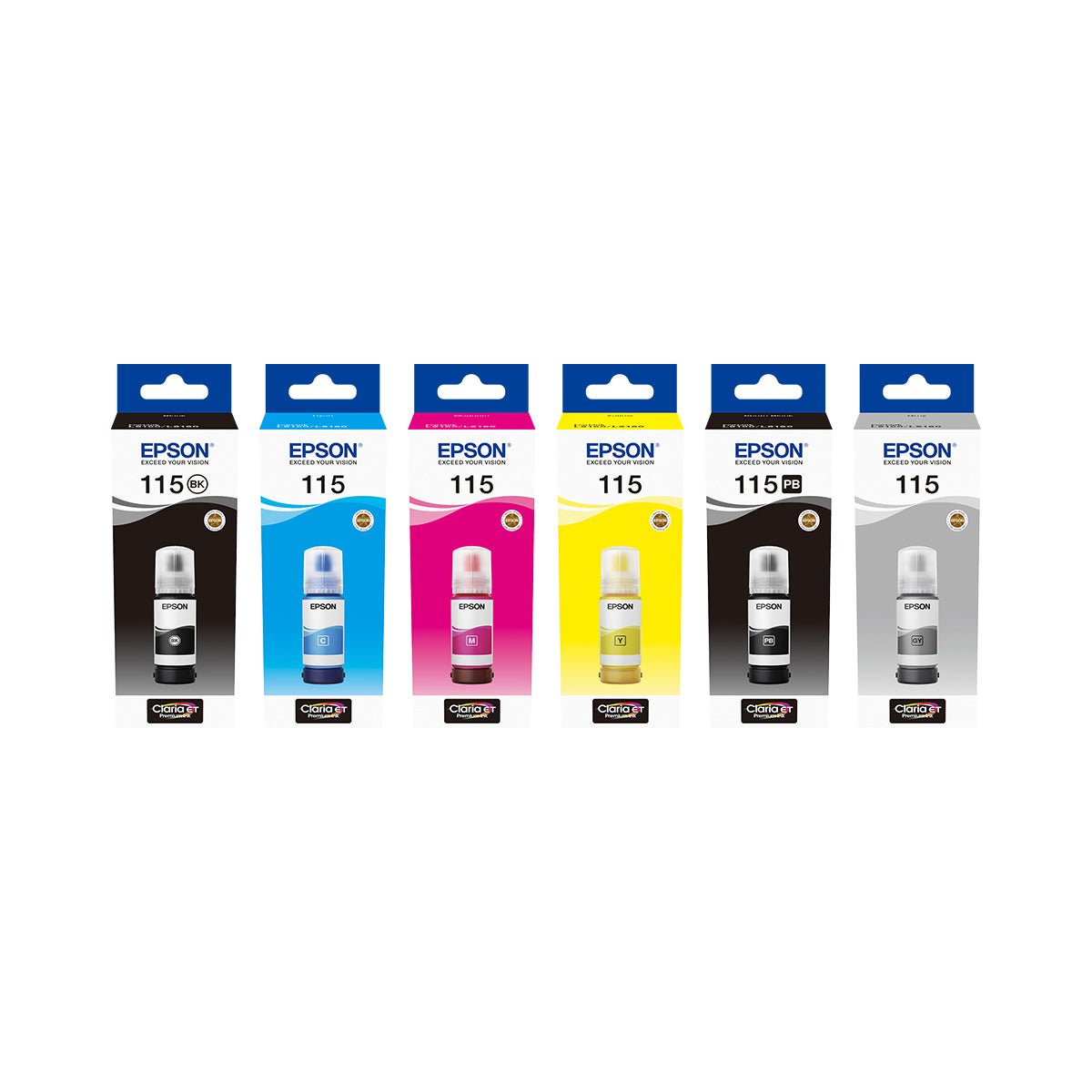 Epson 115 EcoTank Ink Bottle Set – 70ml Genuine Ink for Photo Printing | IT Care Kuwait
