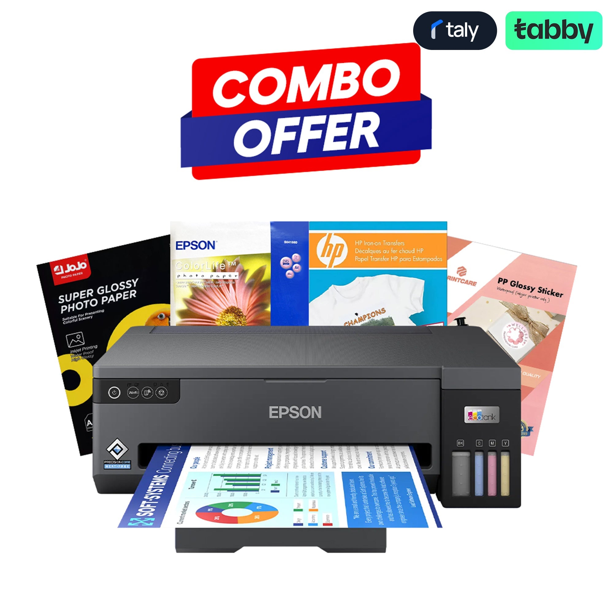 Epson EcoTank L11050 A3 Inkjet Creative Printing BundleIT CareInk Tank Printers