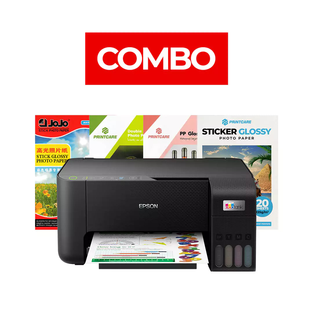 Epson EcoTank L3250 A4 Wi-Fi All-in-One Ink Tank Printer - Photo Paper Combo Offer