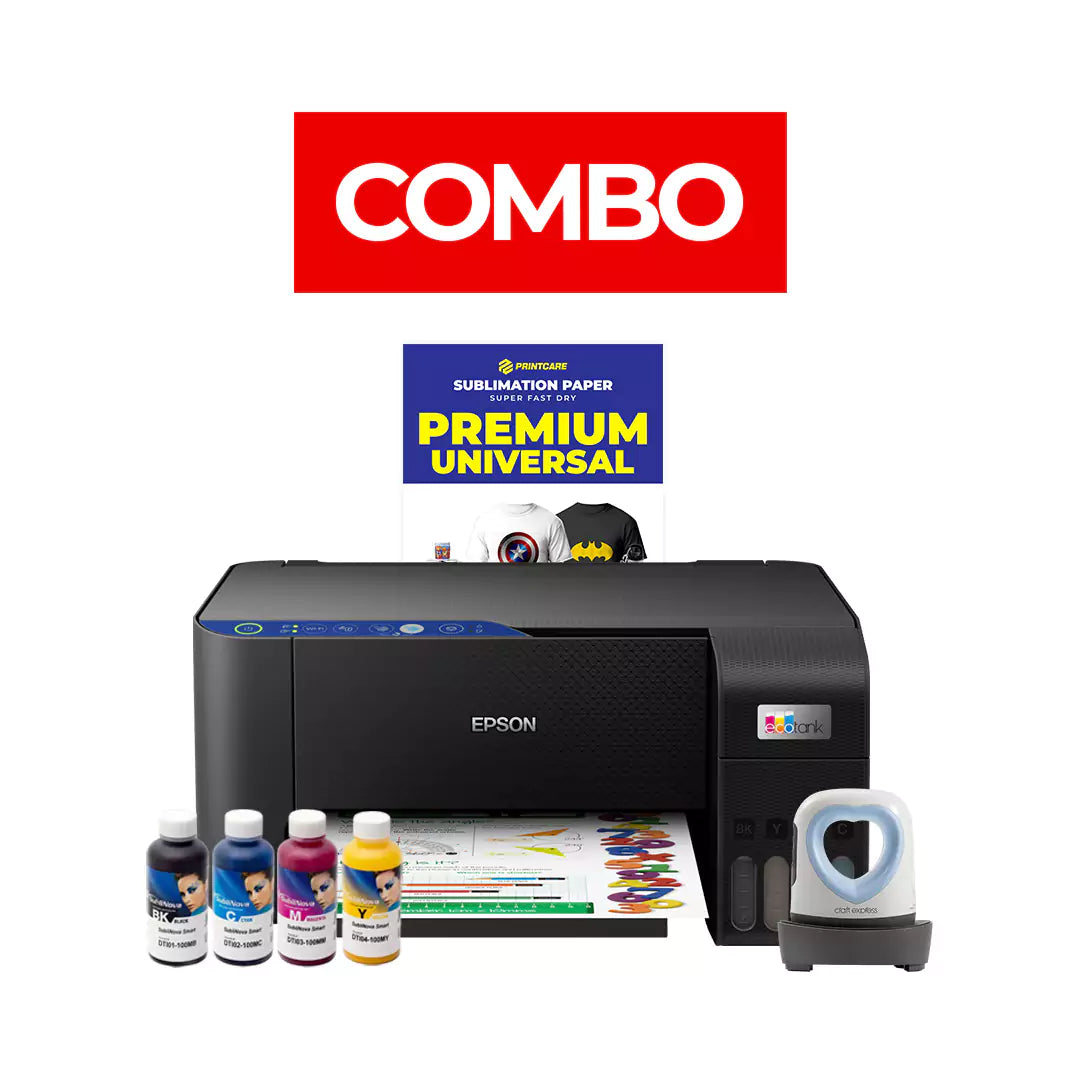 Epson L3251 A4 Complete Sublimation Combo