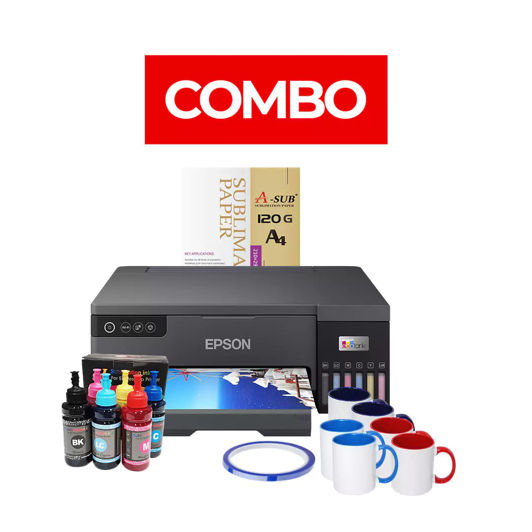 مجموعة Epson L8050 A4 Sublimation Pro Crafting Combo