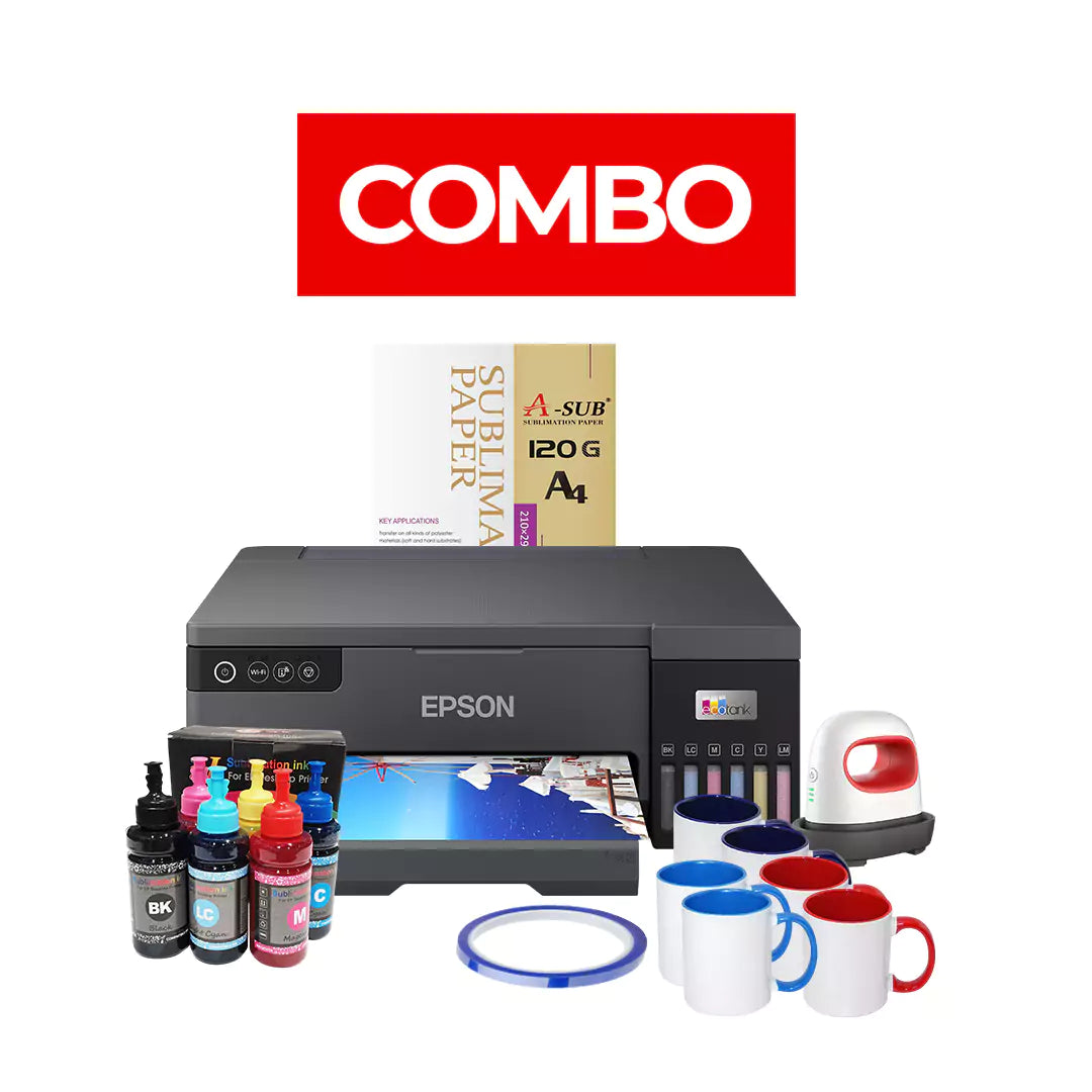 مجموعة Epson L8050 A4 Sublimation Pro Crafting Combo