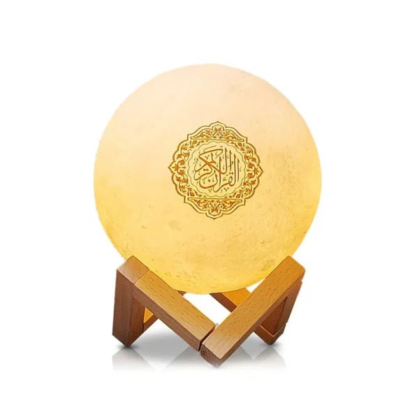 Equantu Moon Lamp Quran Speaker – Wireless Quran Recitation & LED Night LightIT CareSpeaker