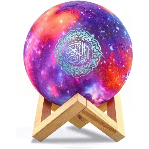 Equantu Moon Lamp Quran Speaker – Wireless Quran Recitation & LED Night LightIT CareSpeaker
