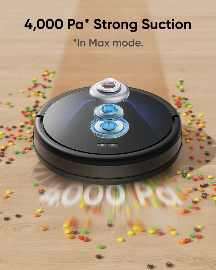 Eufy G50 Hybrid Robot Vacuum & Mop (Bluetooth Control) - BlackIT CareSmart Vacuum Cleaner