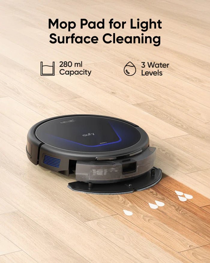 Eufy G50 Hybrid Robot Vacuum & Mop (Bluetooth Control) - BlackIT CareSmart Vacuum Cleaner