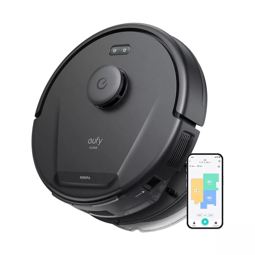 Eufy L60 Hybrid Robot Vacuum Cleaner - Black | IT Care Kuwait