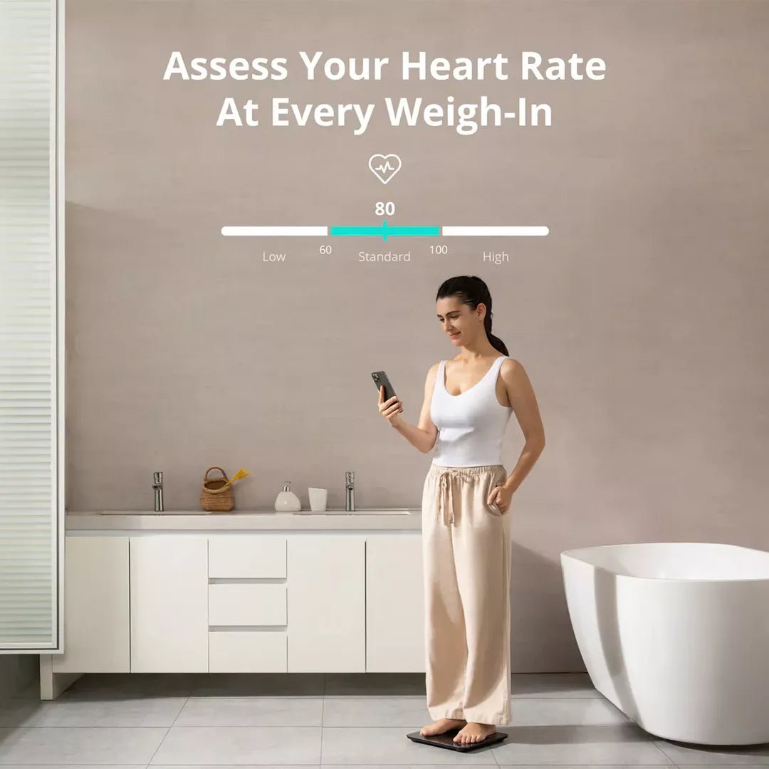Eufy Smart Scale P2 Pro – Wi - Fi & Bluetooth Smart Body Composition Scale - BlackIT CareSmart Scale