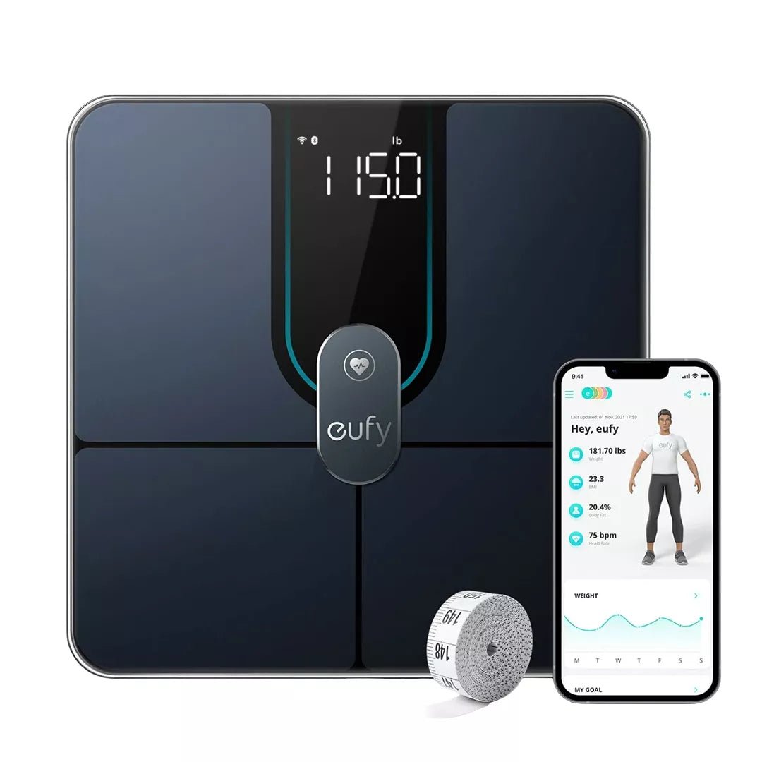 Eufy Smart Scale P2 Pro – Wi-Fi & Bluetooth Smart Body Composition Scale - Black | IT Care Kuwait