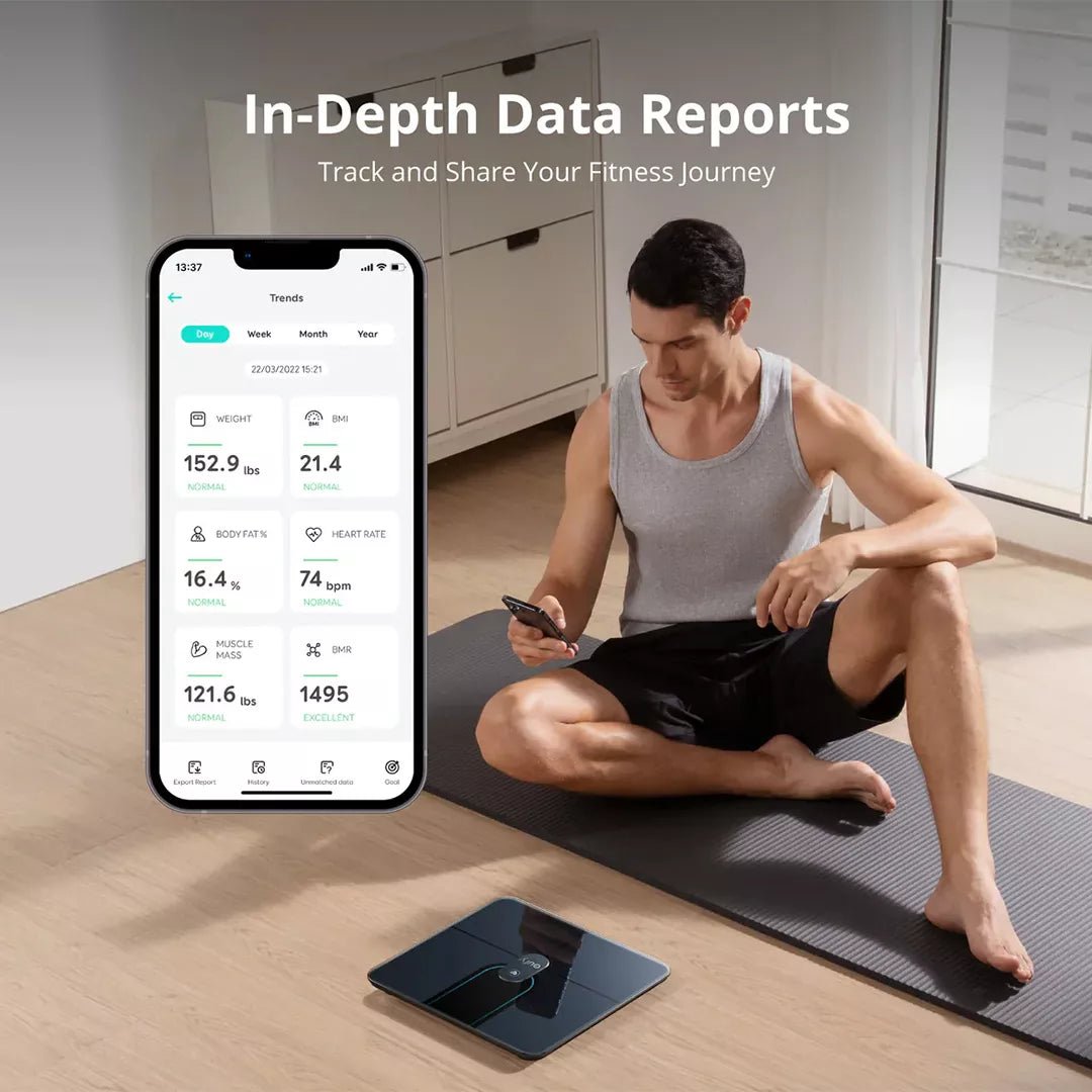 Eufy Smart Scale P2 Pro – Wi - Fi & Bluetooth Smart Body Composition Scale - WhiteIT CareSmart Scale