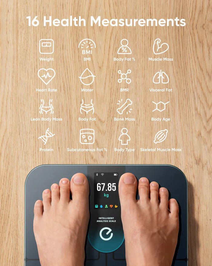 Eufy Smart Scale P3 – Wi - Fi & Bluetooth Body Composition Scale - BlackIT CareSmart Scale