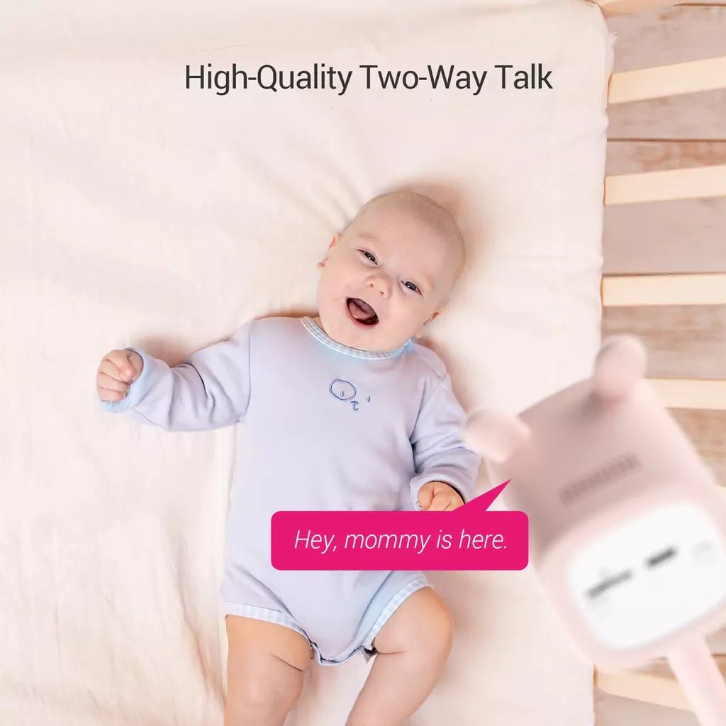EZVIZ BM1 Pink Rabbit - Shaped Battery - Powered Baby MonitorIT CareSecurity Camera