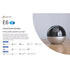 EZVIZ CS - E6 3K Smart Wi - Fi Surveillance Camera with 5MP Resolution and Color Night VisionIT CareSecurity Camera