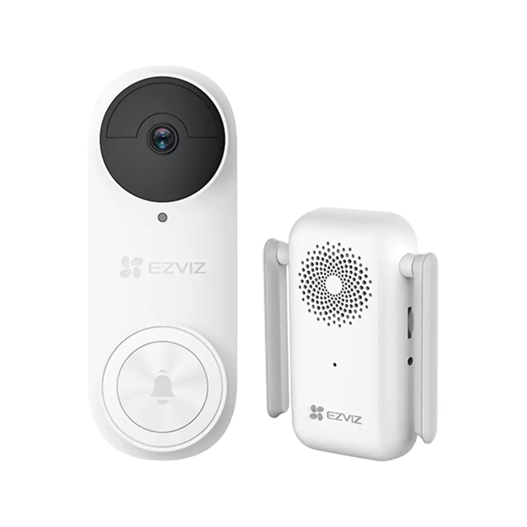EZVIZ DB2 - B Pro 2K+ Battery - Powered Video Doorbell KitIT CareSmart Doorbell