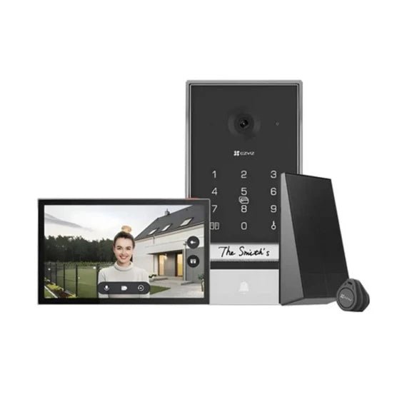 EZVIZ EP7 2K Smart Doorbell with Display and Solar PanelIT CareSmart Doorbell