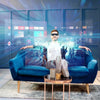 Powerology 2D/3D Ultra AR Movie Glass 1080P 120-Inch - Blue | IT Care Kuwait – Image 2