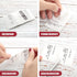 Phomemo Printer Labels 40 X 60mm Transparent Square Label – 1 Roll (130 labels/per roll) - XP-TT4060