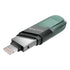 SanDisk iXpand Flash Drive Flip 128GB Lightning Black Silver | IT Care Kuwait