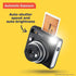FUJIFILM INSTAX SQUARE SQ40 INSTANT FILM CAMERA, USB TYPE - C - BLACKIT CareCamera