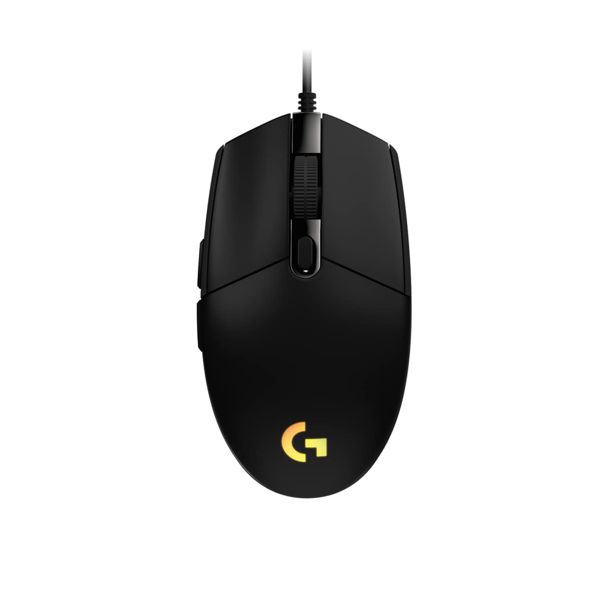 Logitech G203 LIGHTSYNC Gaming Mouse Black - Top View